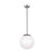 Visual Comfort Studio Leo - Hanging Globe LED Pendant in Satin Aluminum - 602293S-04