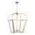 Visual Comfort Studio Charleston Four Light Foyer in Satin Brass - 5291004EN-848