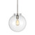 Visual Comfort Studio Kate One Light Pendant in Brushed Nickel - 6692101-962
