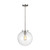 Visual Comfort Studio Kate One Light Pendant in Brushed Nickel - 6692101-962