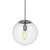 Visual Comfort Studio Leo - Hanging Globe One Light Pendant in Satin Aluminum - 6701801-04