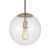 Visual Comfort Studio Leo - Hanging Globe One Light Pendant in Satin Brass - 6701801EN7-848 Visual Comfort Studio Leo - Hanging Globe One Light Pendant in Satin Brass - 6701801EN7-848