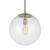 Visual Comfort Studio Leo - Hanging Globe One Light Pendant in Satin Brass - 6801801EN7-848 Visual Comfort Studio Leo - Hanging Globe One Light Pendant in Satin Brass - 6801801EN7-848