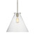 Visual Comfort Studio Kate One Light Pendant in Brushed Nickel - 6592101-962