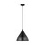 Visual Comfort Studio Oden LED Pendant in Midnight Black - 6645301EN3-112