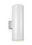 Visual Comfort Studio Outdoor Cylinders Two Light Outdoor Wall Lantern in White - 8313902-15