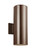 Visual Comfort Studio Outdoor Cylinders Two Light Outdoor Wall Lantern in Bronze - 8313802-10
