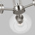 Visual Comfort Studio Codyn Three Light Semi-Flush Mount in Brushed Nickel - 7755703-962
