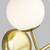 Visual Comfort Studio Galassia Three Light Vanity in Burnished Brass - AEV1013BBS Visual Comfort Studio Galassia Three Light Vanity in Burnished Brass - AEV1013BBS