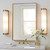 Visual Comfort Studio Ifran Two Light Vanity in Burnished Brass - AW1152BBS