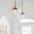 Visual Comfort Studio Atlantic One Light Pendant in Burnished Brass - CP1041BBS