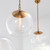 Visual Comfort Studio Atlantic One Light Pendant in Burnished Brass - CP1041BBS