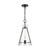 Visual Comfort Studio Keystone One Light Pendant in Aged Iron - CP1081AI
