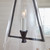 Visual Comfort Studio Keystone One Light Pendant in Aged Iron - CP1081AI
