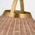 Visual Comfort Studio Whitby One Light Pendant in Burnished Brass - CP1441BBS