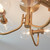 Visual Comfort Studio Verne Six Light Semi-Flush Mount in Burnished Brass - EF1036BBS