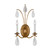 Visual Comfort Studio Shannon Two Light Wall Sconce in Antique Gild - CW1292ADB