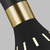 Visual Comfort Studio Joan One Light Pendant in Midnight Black - EP1141MBK