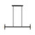 Visual Comfort Studio Nodes Two Light Linear Chandelier in Midnight Black - KC1012MBK