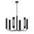 Visual Comfort Studio Carson LED Chandelier in Midnight Black - KC1076MBK