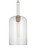Visual Comfort Studio Monroe One Light Pendant in Burnished Brass - KSP1051BBSGW Visual Comfort Studio Monroe One Light Pendant in Burnished Brass - KSP1051BBSGW