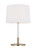Visual Comfort Studio Monroe One Light Table Lamp in Burnished Brass - KST1041BBSGW1