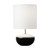 Visual Comfort Studio Cade One Light Table Lamp in Black - KST1091CBK1