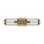 Visual Comfort Studio Flynn Two Light Wall Sconce in Time Worn Brass - LV1002TWB