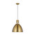 Visual Comfort Studio Brynne LED Pendant in Burnished Brass - P1442BBS-L1