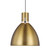Visual Comfort Studio Brynne LED Pendant in Burnished Brass - P1442BBS-L1
