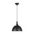 Visual Comfort Studio Logan One Light Pendant in Aged Iron - TP1061AI