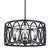 Visual Comfort Studio Patrice Five Light Outdoor Chandelier in Dark Weathered Zinc - OLF3222/5DWZ