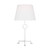 Visual Comfort Studio Montour One Light Table Lamp in Matte White - TFT1021MWT1