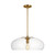 Visual Comfort Studio Largo One Light Pendant in Burnished Brass - TP1161BBS