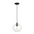 Visual Comfort Studio Mela One Light Pendant in Aged Iron - TP1211AI