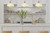 Z-Lite Landry One Light Pendant in Matte White + Rubbed Brass - 1004P10-MW-RB