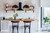 Z-Lite Landry One Light Pendant in Matte Black + Rubbed Brass - 1004P14-MB-RB