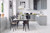Z-Lite Landry One Light Pendant in Matte White + Brushed Nickel - 1004P14-MW-BN