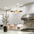Z-Lite Landry One Light Pendant in Matte White + Brushed Nickel - 1004P20-MW-BN