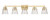 Z-Lite Analia Five Light Vanity in Modern Gold - 1101-5V-MGLD