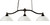 Z-Lite Chance Three Light Billiard in Bronze - 147BRZ-DMO14