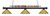 Z-Lite Shark Three Light Billiard in Matte Black - 170MB-MPB