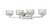 Z-Lite Rubicon Four Light Vanity in Chrome - 1927-4V-CH