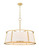 Z-Lite Lenyx Pendant Eight Light Chandelier in Rubbed Brass - 1935-32RB