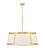 Z-Lite Lenyx Pendant Eight Light Chandelier in Rubbed Brass - 1935-32RB