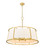 Z-Lite Lenyx Pendant Eight Light Chandelier in Rubbed Brass - 1935-32RB