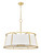 Z-Lite Lenyx Pendant Eight Light Chandelier in Rubbed Brass - 1935-32RB