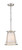Z-Lite Lenyx Pendant One Light Pendant in Brushed Nickel - 1935MP-BN