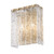 Z-Lite Glacier Two Light Wall Sconce in Modern Gold - 1943-2S-MGLD