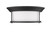 Z-Lite Sonna Three Light Flush Mount in Matte Black - 2011F16-MB
